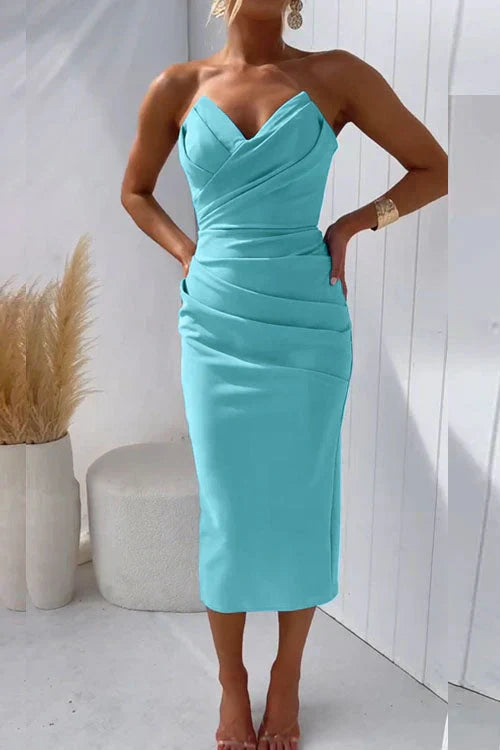 Impressive women's statement dress. Ideal party wear, designed to dazzle & impress.