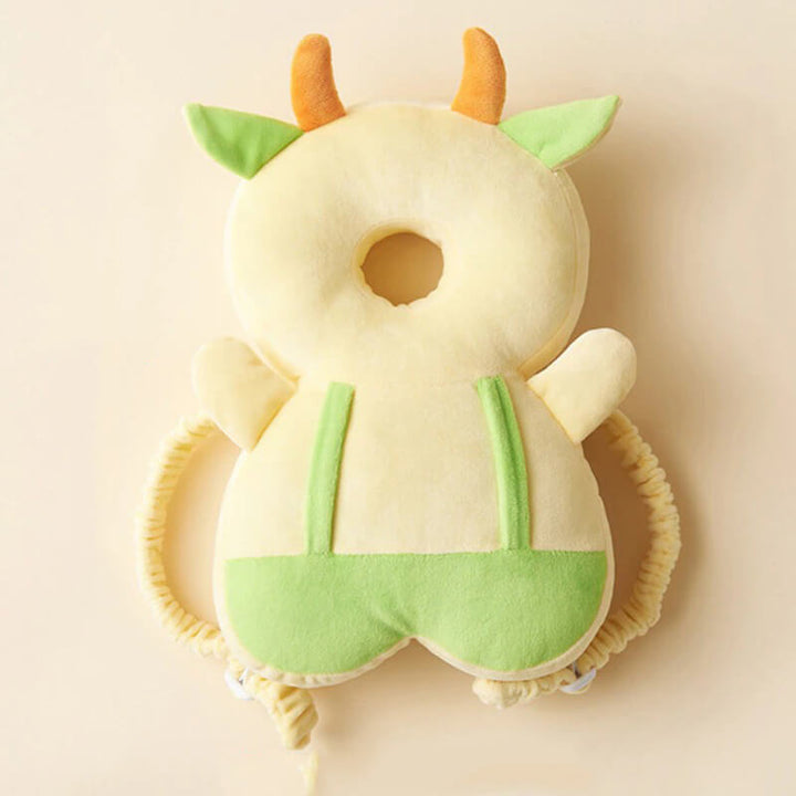 Baby fall prevention backpack, a soft head cushion for infants exploring their world safely.