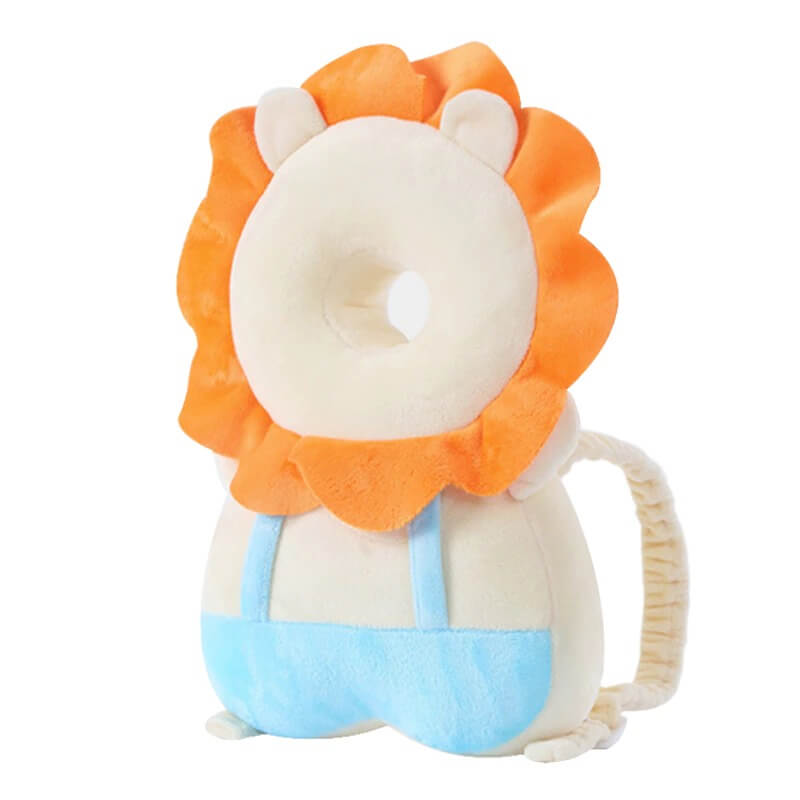 Ergonomic padded backpack, a head protector for babies and toddlers learning to walk safely.