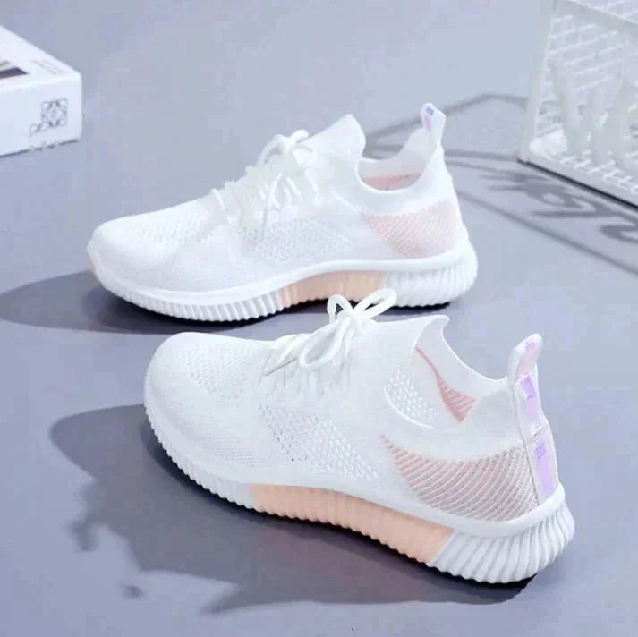 Women's supportive orthopedic sports shoes, ideal for walking, running, and daily comfort. Lightweight & breathable athletic sneaker.