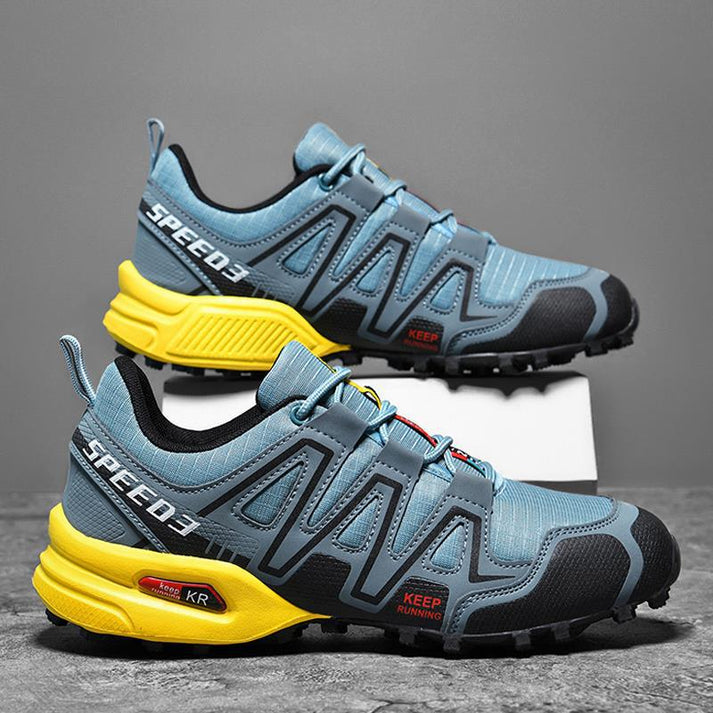 Men's comfortable walking shoes for hiking, providing excellent orthopedic support and durability for varied outdoor trails.