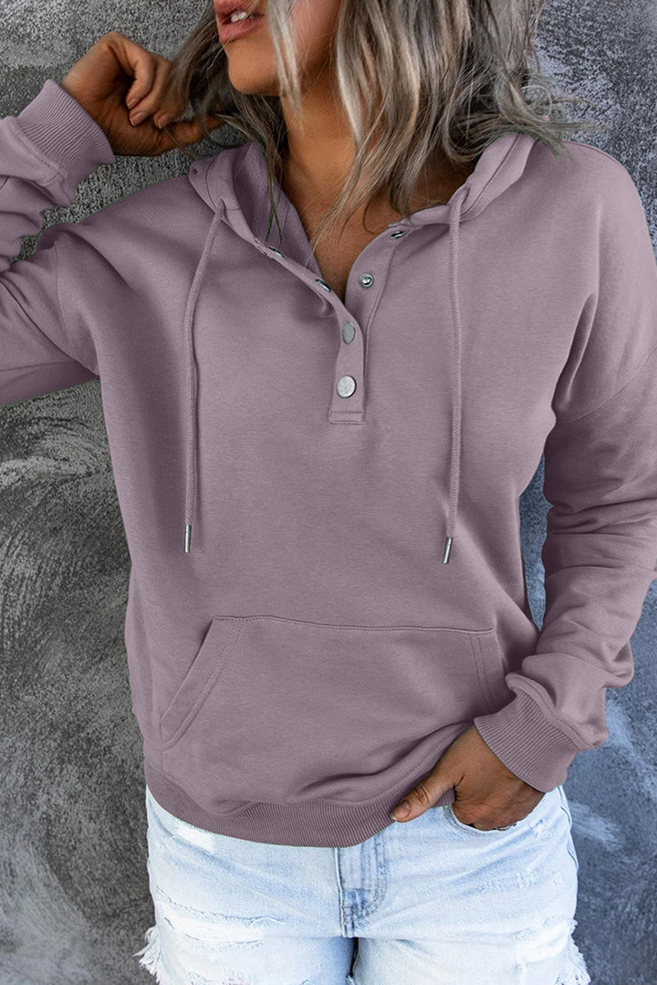Heather grey women's cozy pullover sweater, perfect for lounging & everyday comfort.