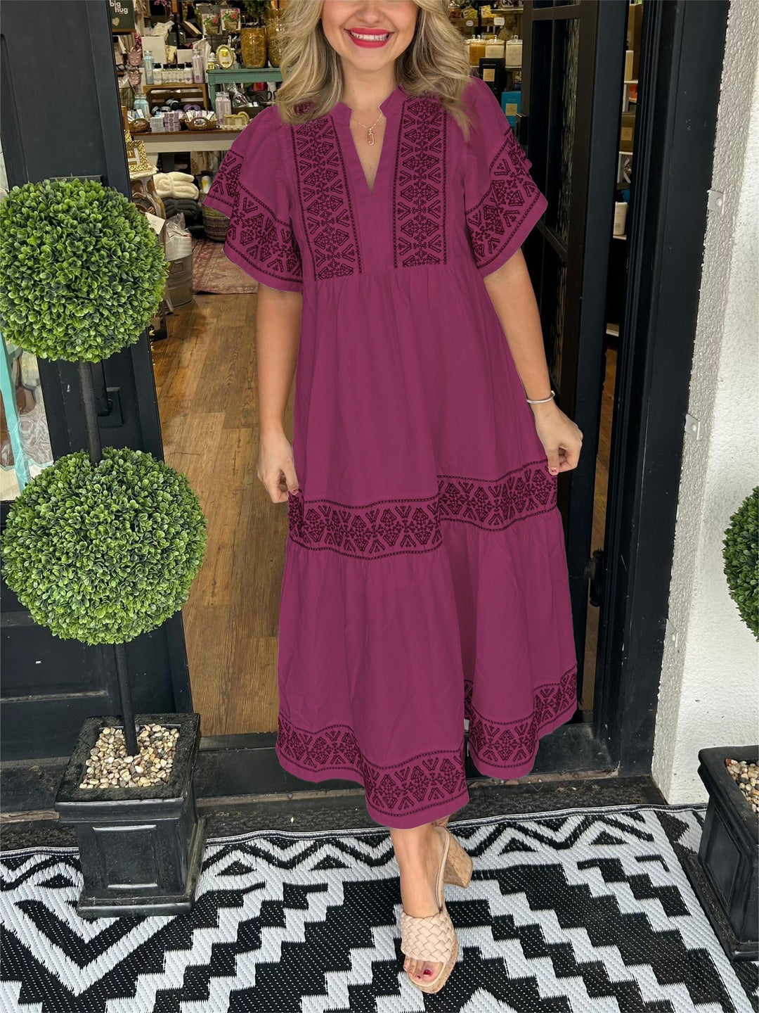 Alyssa Elegant Boho Dress