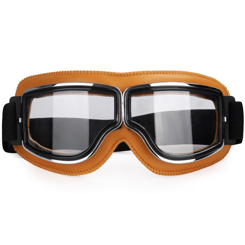 Protective eyewear: Unisex fitover motorcycle goggles with UV400 & anti-fog for riding.