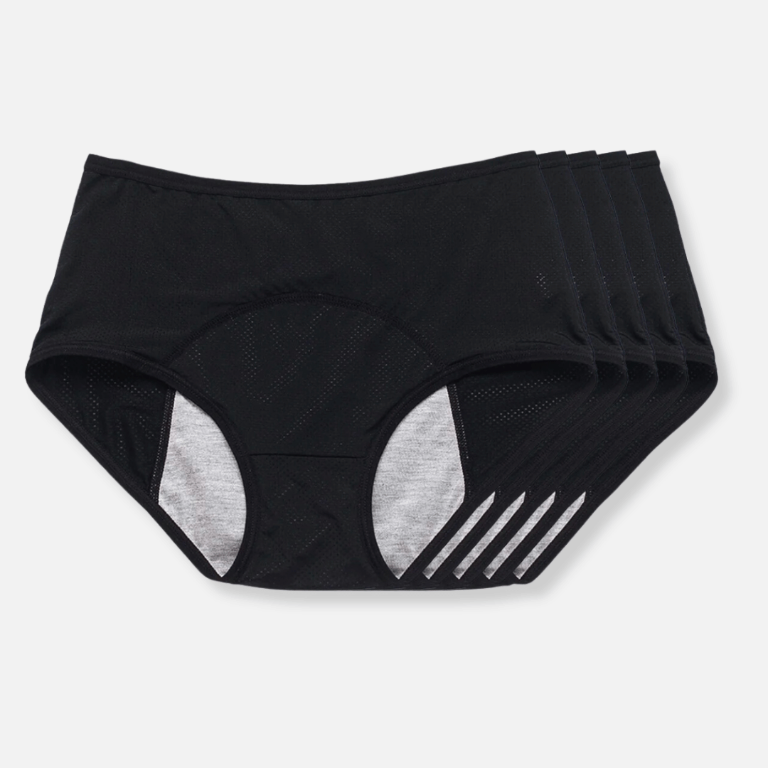 Reusable women's protective underwear, soft & comfortable for daily wear. Excellent leak-proof solution.