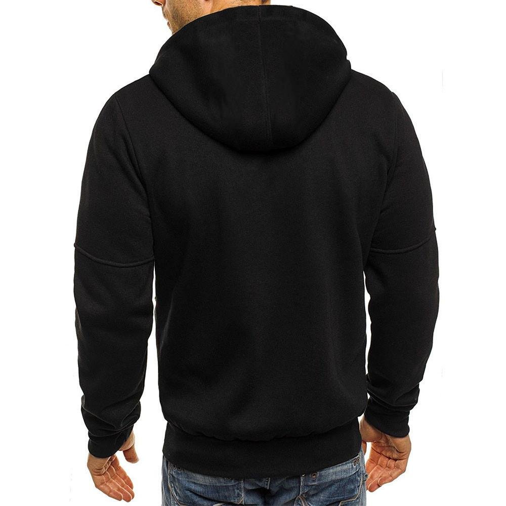 Stylish & versatile unisex hooded jacket; a comfy zip-up sweatshirt for casual wear & active outings.