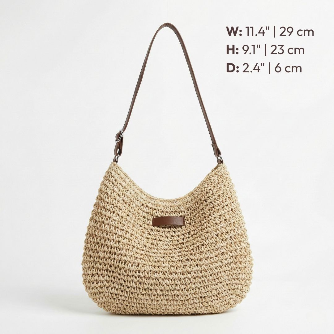 Khaki women's elegant sling bag, a lightweight & organized crossbody for everyday fashion.