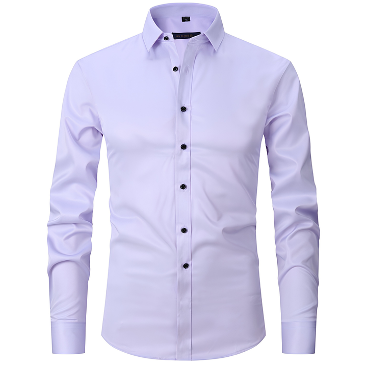 Everyday men's work shirt, classic fit, long sleeve, durable & comfortable for all seasons.