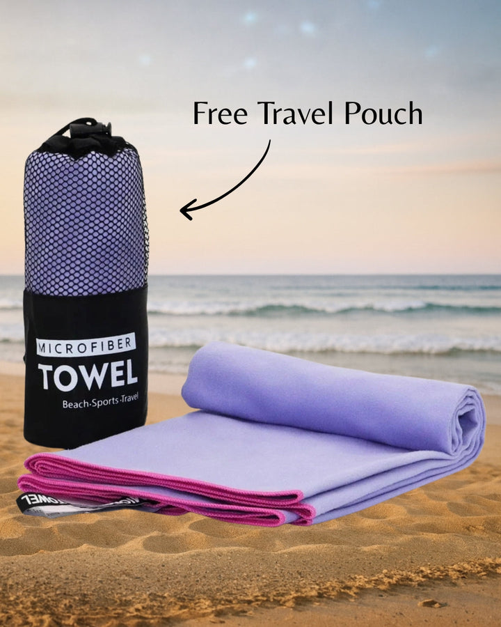 Quick-Dry Microfiber Travel Towel
