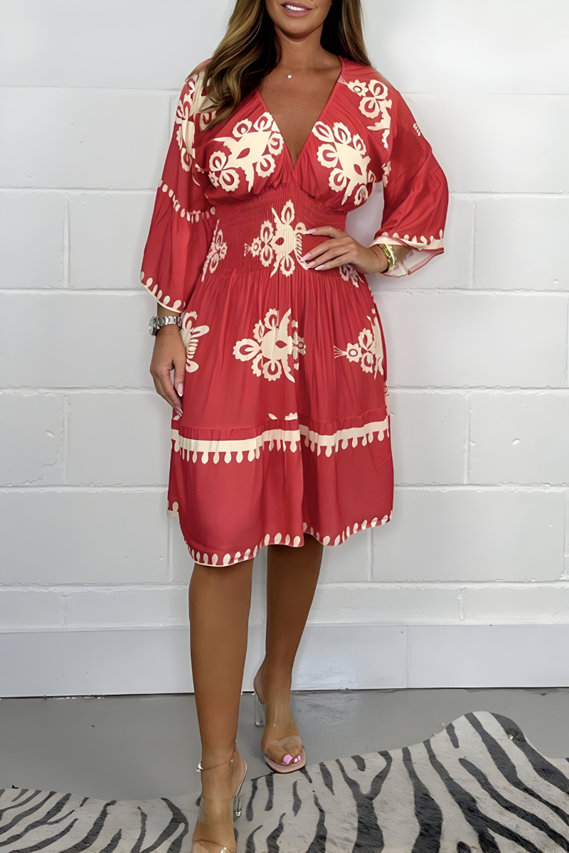 Knee Length Flattering Dress