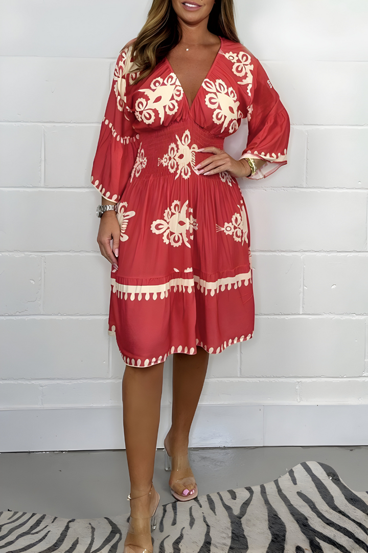 Knee Length Flattering Dress
