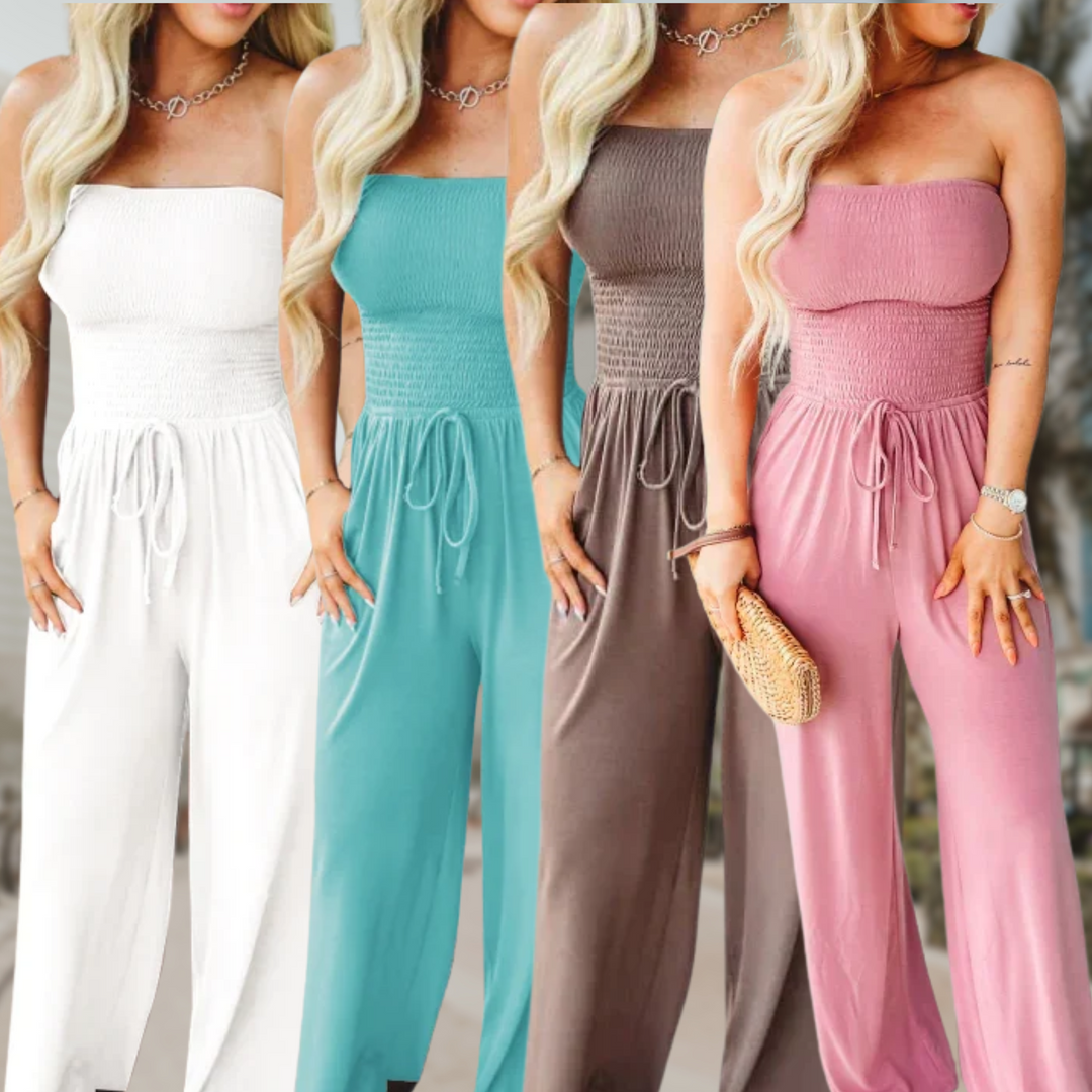 Women's Off-Shoulder Jumpsuit