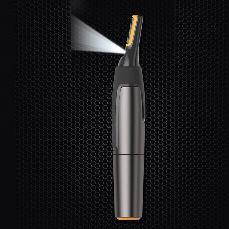 Experience effortless men's grooming with this Precision Trimmer, boasting LED and durable Titanium blades.