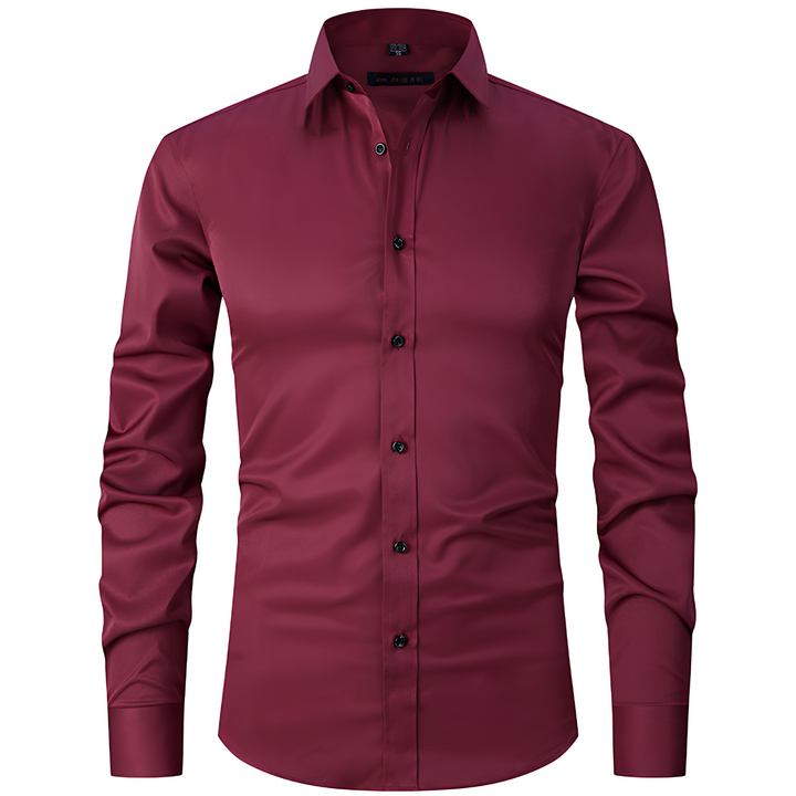 Autumn fashion men's casual button down shirt, long sleeve, classic fit.