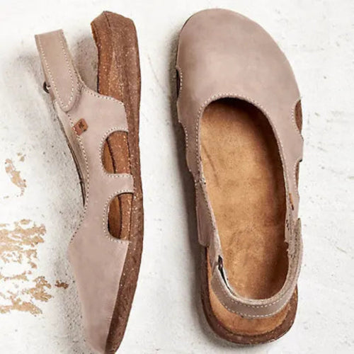 Ergonomic Women's Eve orthopedic sandals feature adjustable strap & slip-resistant sole for comfortable daily summer wear.