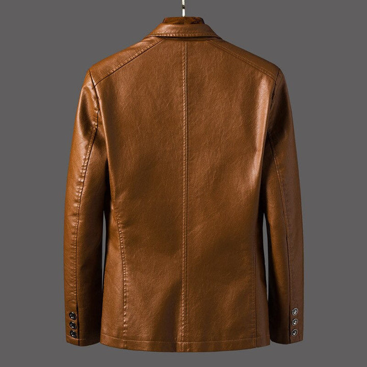 Classic men's urban jacket featuring a modern fit & button front. Versatile & comfortable stylish outerwear.