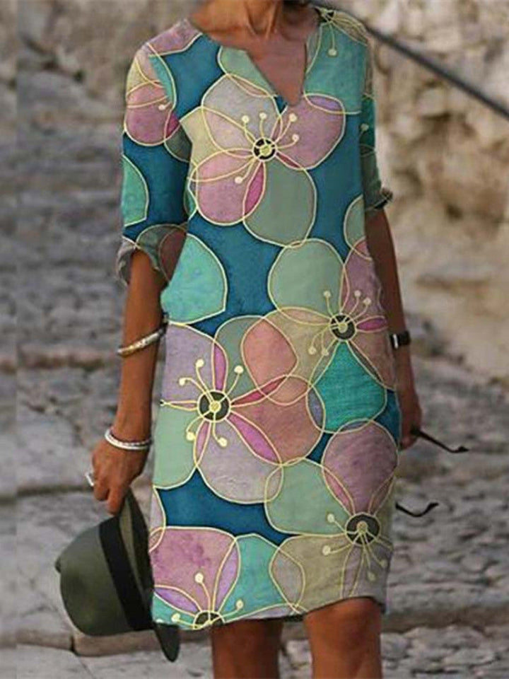 Women's Floral Print Dress