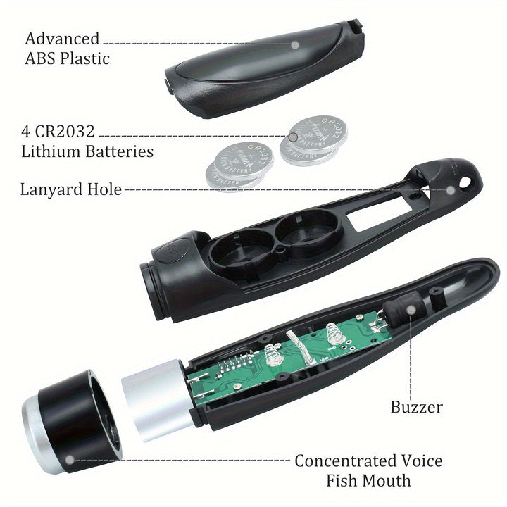 Loud electronic whistle for outdoor sports, a handheld signal device for coaches & referees, with 3 tones.