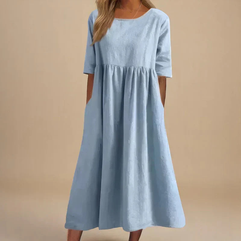 Flattering Fit & Flow Midi Dress