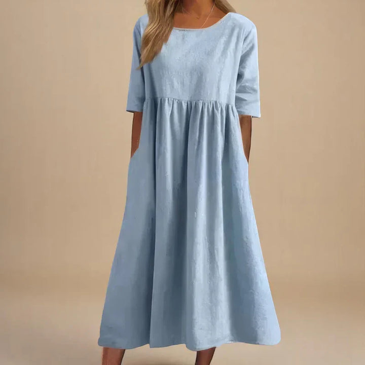 Flattering Fit & Flow Midi Dress