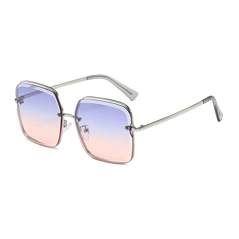 Celina™ Rimless Statement Sunglasses