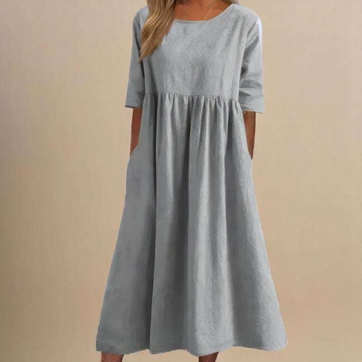 Flattering Fit & Flow Midi Dress
