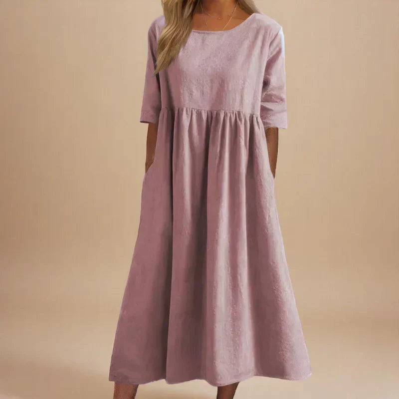 Flattering Fit & Flow Midi Dress