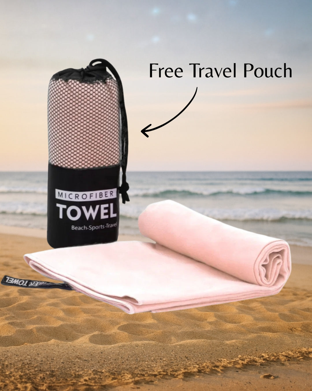 Quick-Dry Microfiber Travel Towel