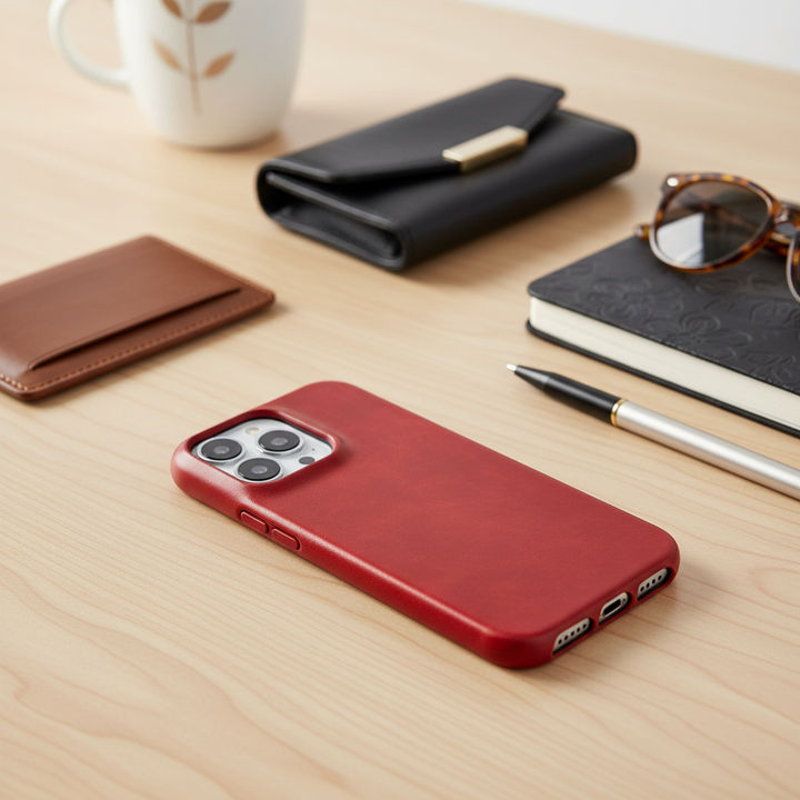 Sleek MagSafe compatible iPhone 15 case, supports wireless charging & offers drop protection.