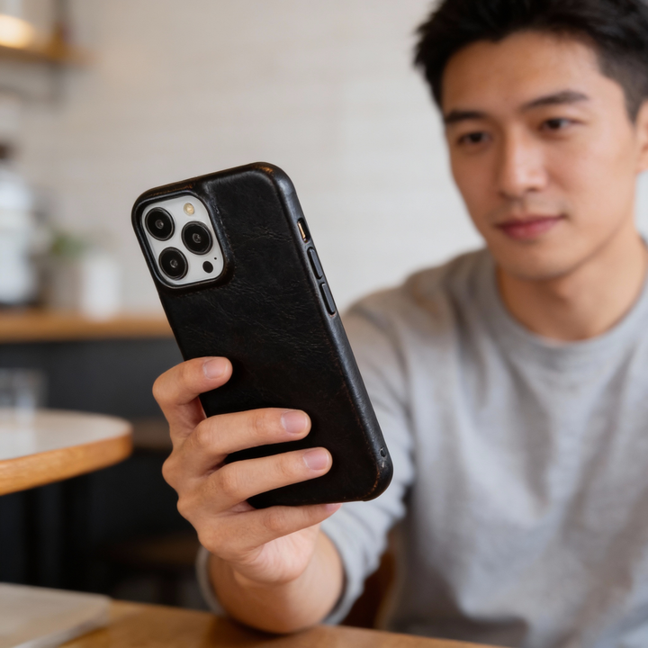 Advanced slim iPhone 16 case with MagSafe for secure attachment & wireless charging.