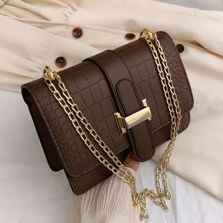Elegant women's soft faux leather handbag, a luxury purse for everyday use & chic fashion statement.