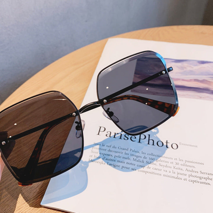 Celina™ Rimless Statement Sunglasses