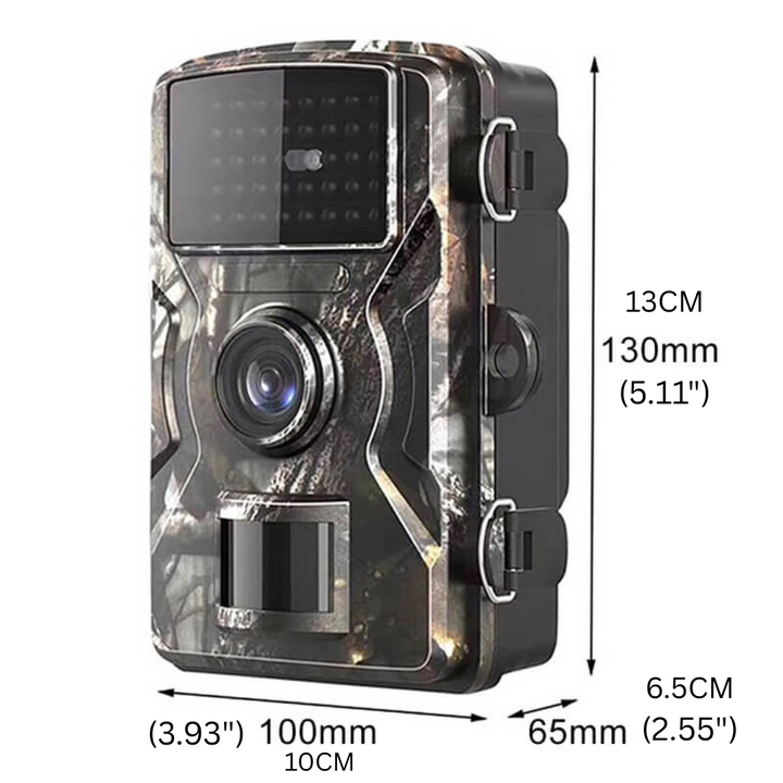 Game Camera, 16MP, with advanced night vision and motion detection for discreet outdoor surveillance.
