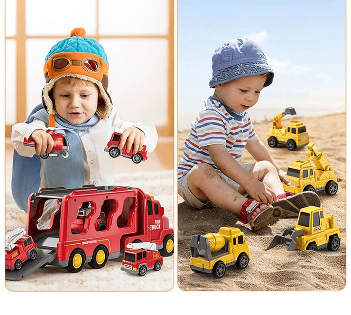 Magical car city play set for kids, with dazzling lights, sounds & fun vehicle adventures. Includes toy cars.