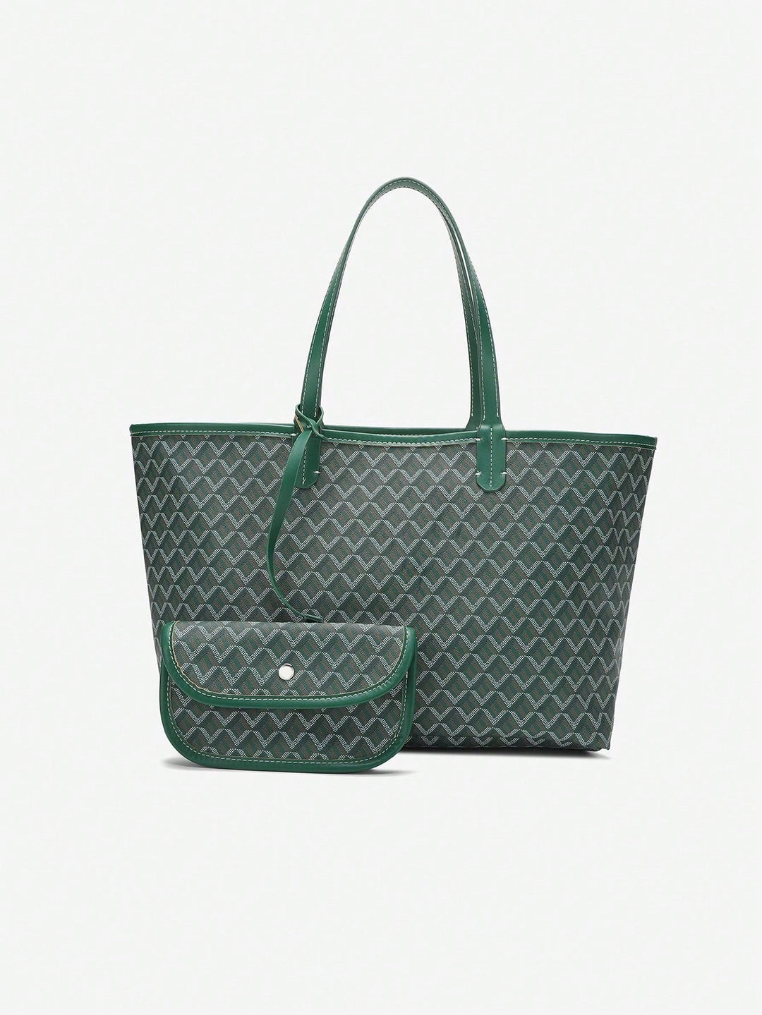 Student's spacious lightweight shoulder tote bag, perfect for books & laptop. Minimalist, everyday carry design.