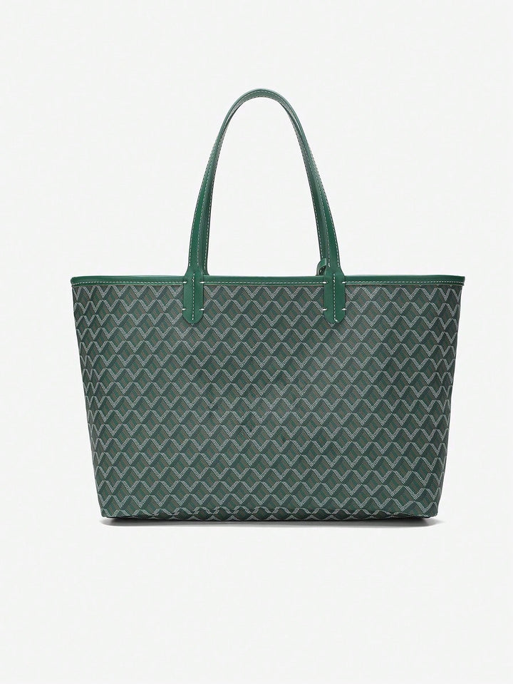 Comfortable lightweight shoulder tote bag, designed for easy everyday carry by students & commuters. Unisex.