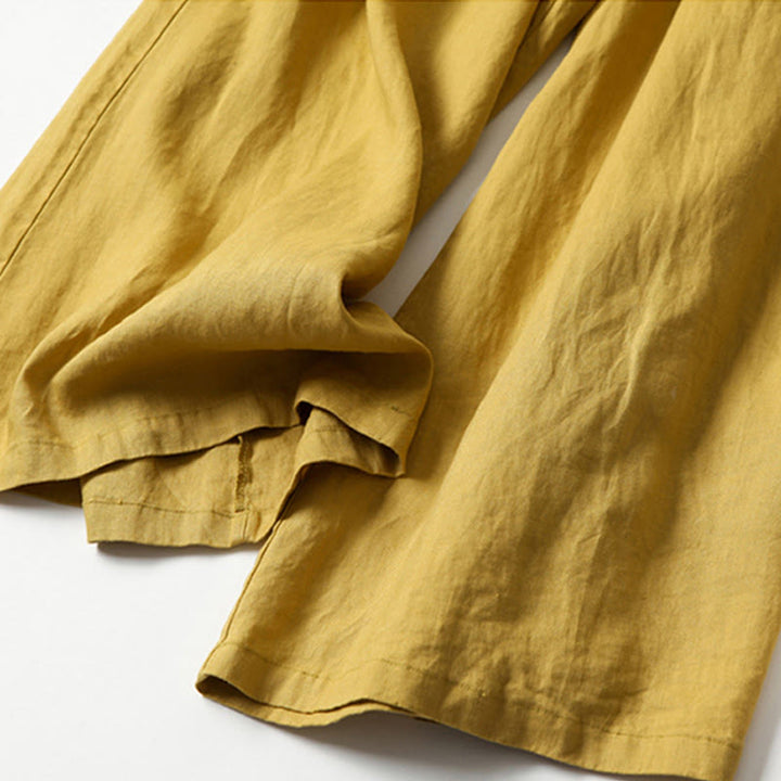 Women's Wide-Leg Relaxed Pants