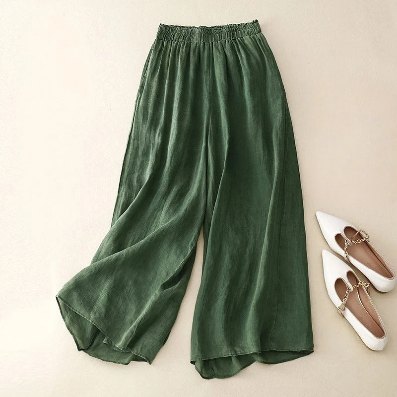 Elegant Loose Waistband Pants