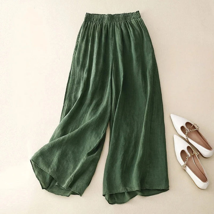 Elegant Loose Waistband Pants