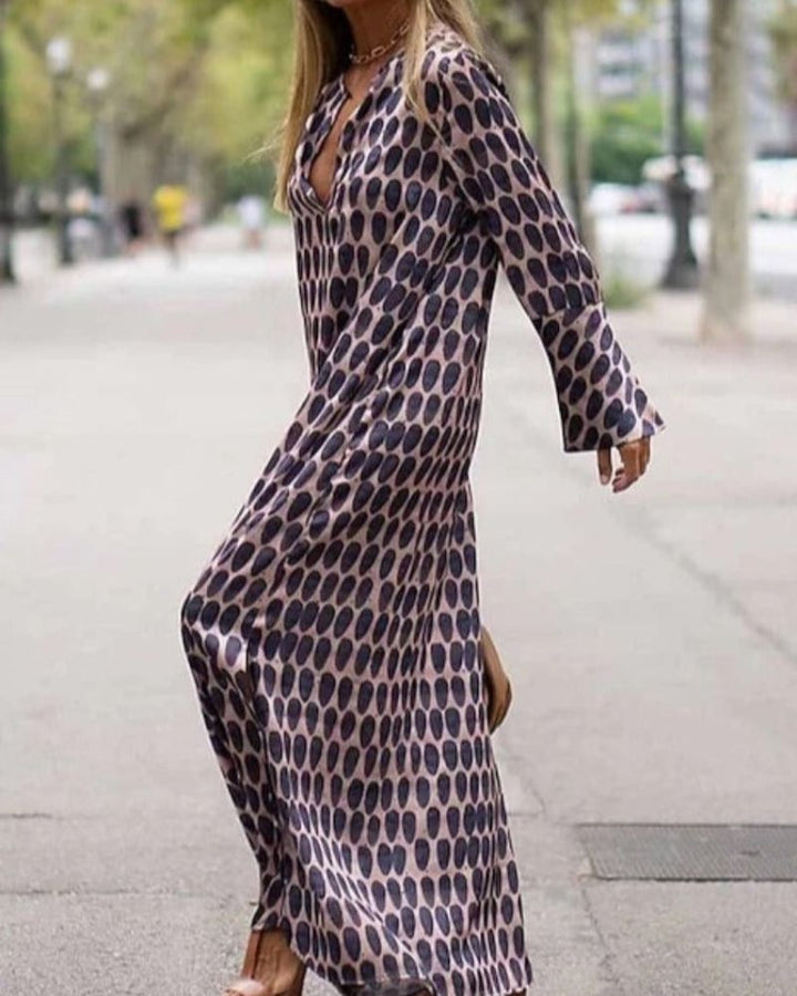 Women's tummy control drape dress, offers a flattering shape for confidence & style.