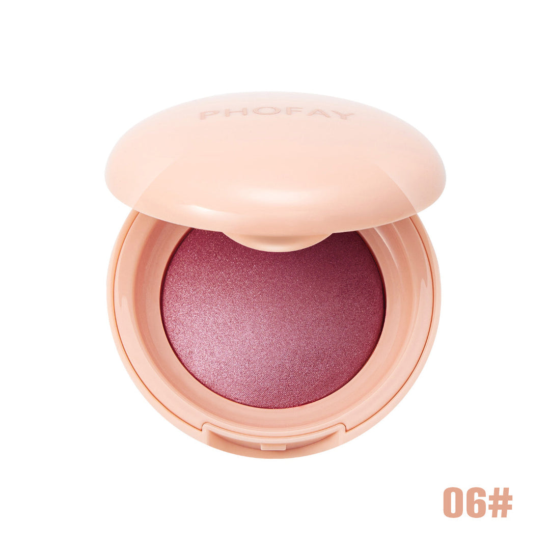 Radiant cheek color with Women's Luminous Powder Blush, a natural glow beauty cosmetic.