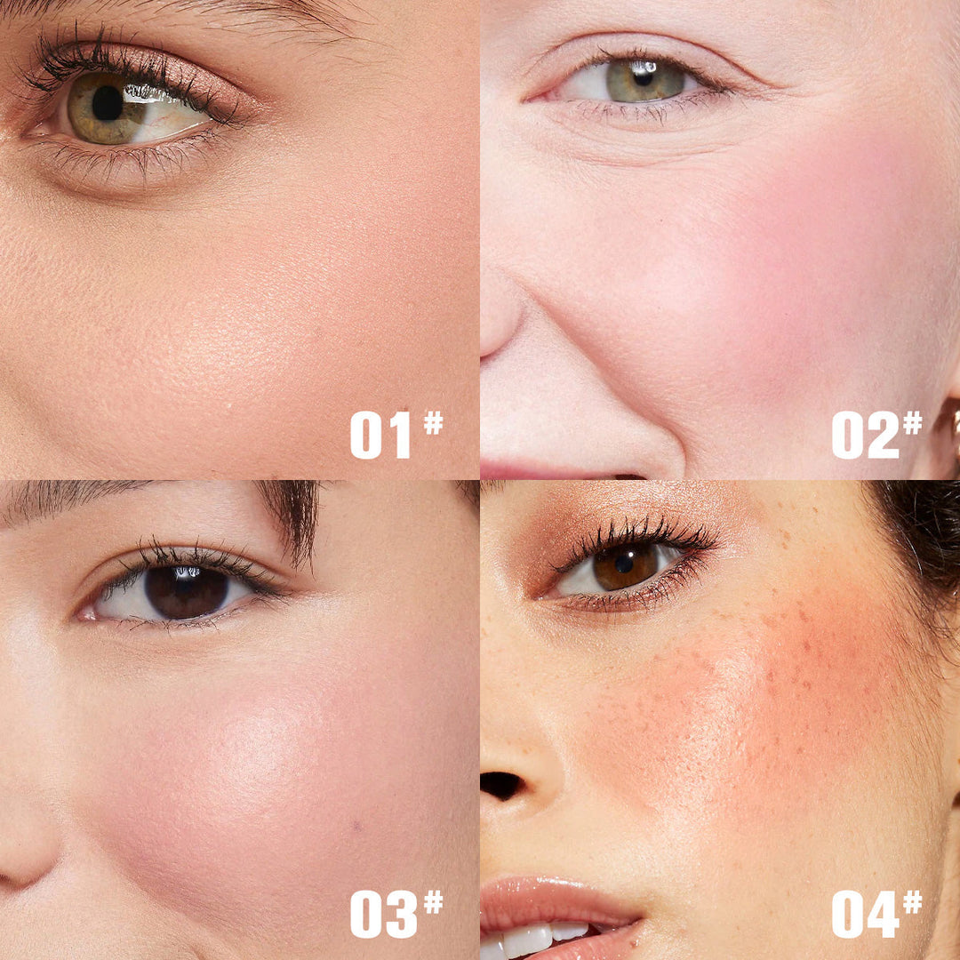 Women's Luminous Powder Blush for radiant cheeks, providing a natural, buildable glow.