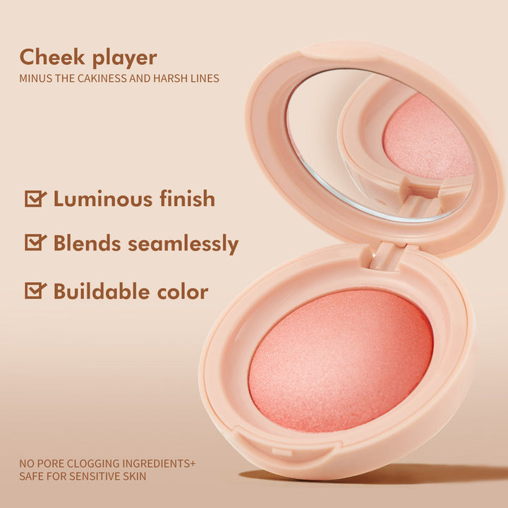 CJ26 Luminous Powder Blush, a beauty cosmetic for radiant cheek color and a healthy glow.