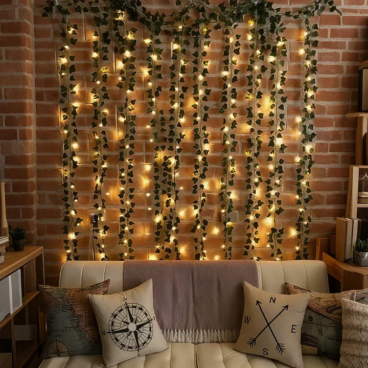 Nvroome decorative LED leaf lights, warm white, for enchanting indoor/outdoor displays.