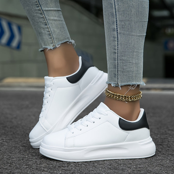 All-day comfort women's sneakers with arch support and soft cushioning technology.