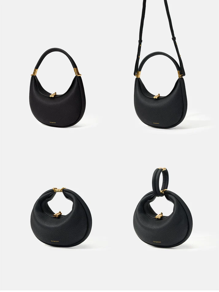 Chic women's everyday multi-strap handbag, crafted from synthetic leather. Perfect as a shoulder or crossbody bag.