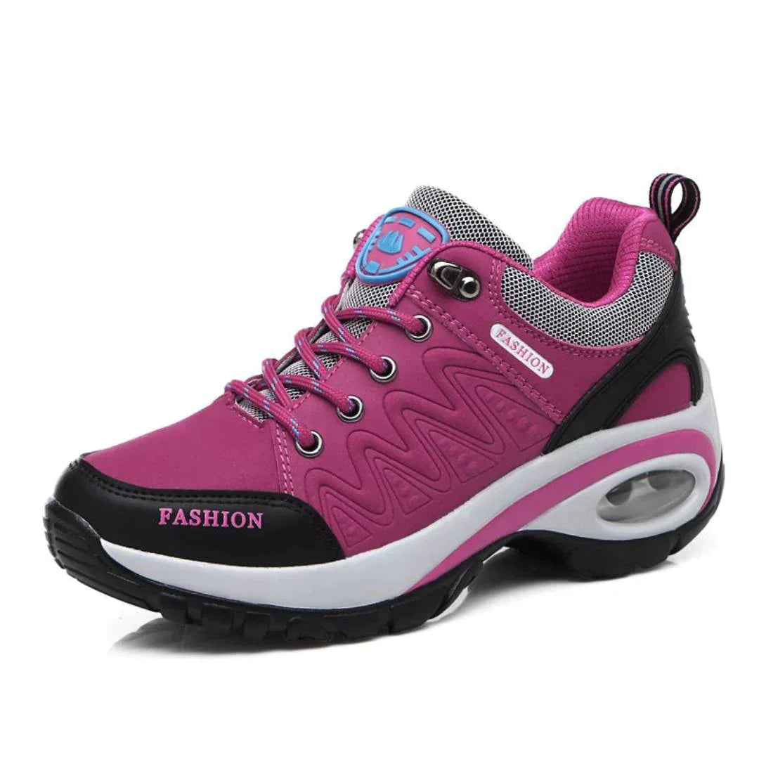 Women's comfortable orthopedic shoes with arch support for everyday walking & foot pain relief.