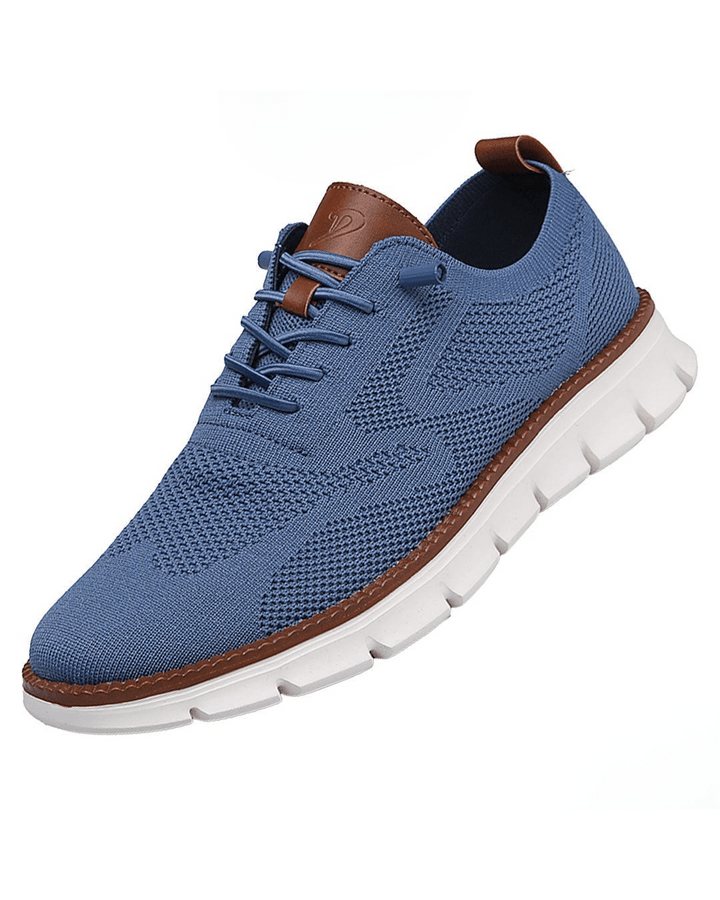 Side view of stylish men's athletic-style sneakers, perfect for everyday use.