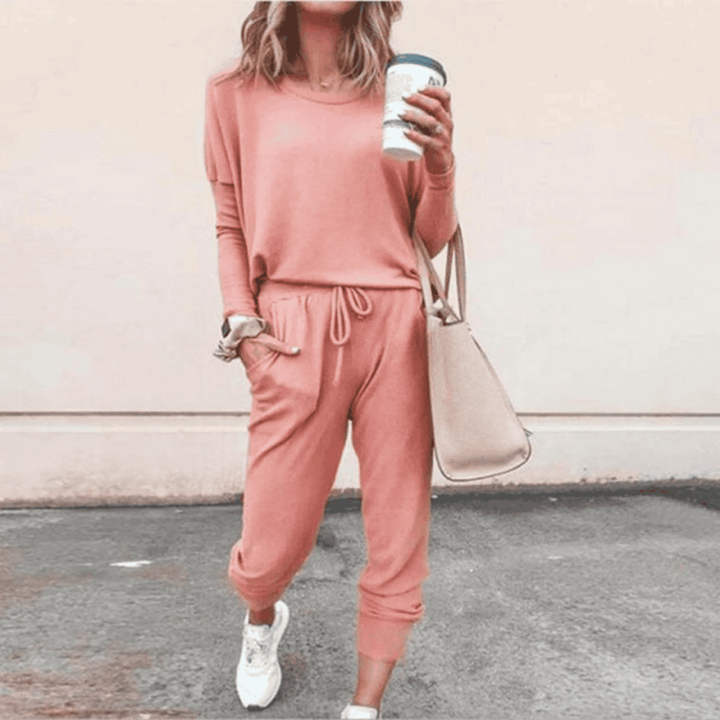 Women's Long Sleeve Jogger Set
