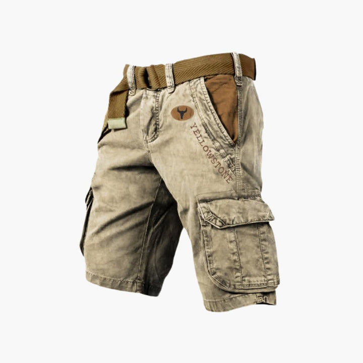 Comfortable men's casual cargo shorts, lightweight & stylish for effortless summer wear.